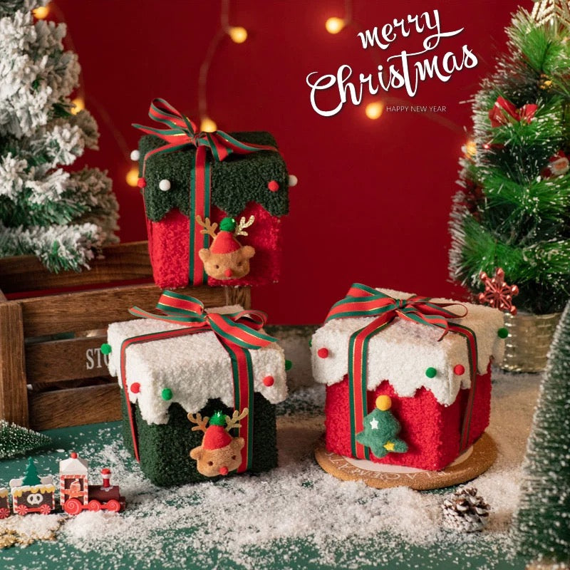 Christmas Decoration Ornaments, Photo Props, Christmas Gift Boxes, Tabletop Christmas Trees, Ambience & Scene Setup