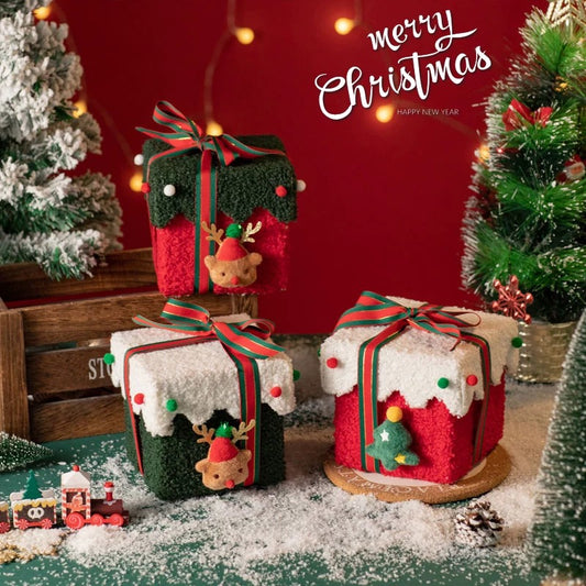 Christmas Decoration Ornaments, Photo Props, Christmas Gift Boxes, Tabletop Christmas Trees, Ambience & Scene Setup