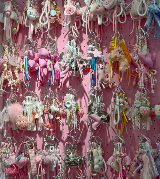 miu style bag charms