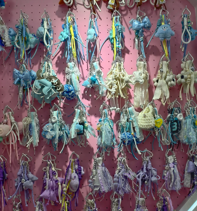 miu style bag charms